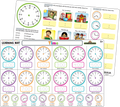 Teacher Created Resources - Time Learning Mat - Large Table Mat - Ages 5+