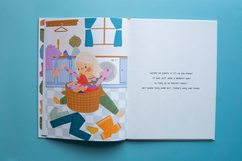 Brown Paper Fox - The Lost Sock - Hardcover Picture Book - Canadian Publisher - Ages 3–8