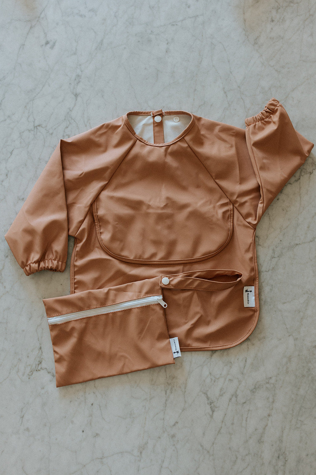 Waterproof Long-Sleeve Baby Bib  6-24 months
