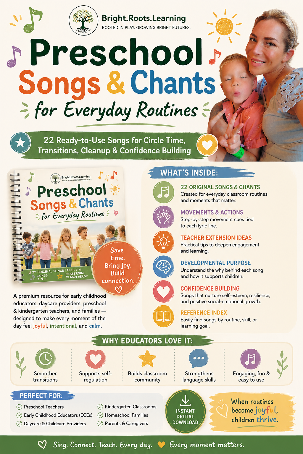 The Preschool Songs & Chants Curriculum