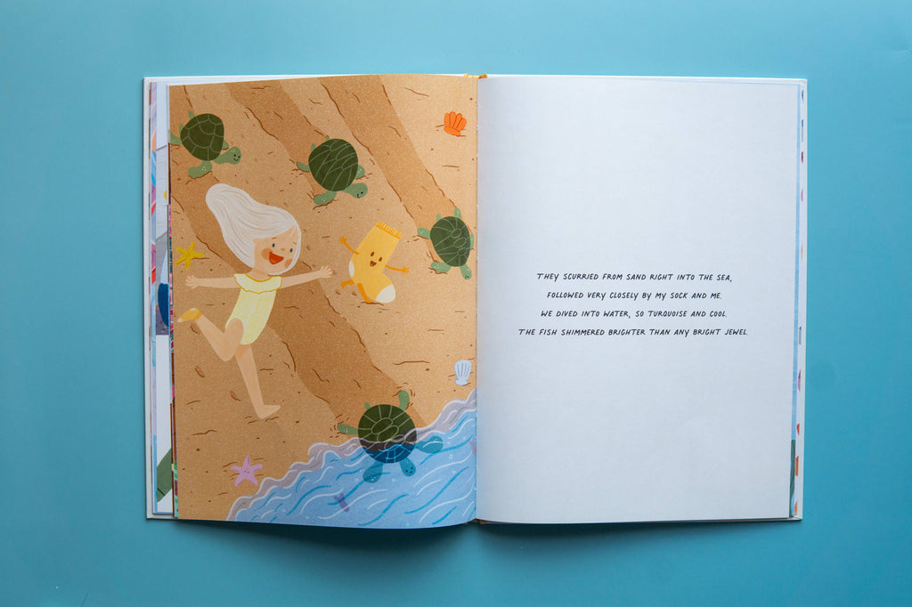 Brown Paper Fox - The Lost Sock - Hardcover Picture Book - Canadian Publisher - Ages 3–8