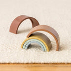 Itzy Ritzy - Ritzy Rainbow™ Stacking Toy - Ages 6+ Months