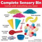 Faber-Castell / Creativity for Kids - Sensory Bin Ice Cream Shop Activity Bin - Ages 3+