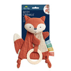 Itzy Ritzy - Fox Bitzy Crinkle™ Sensory Toy with Teether - Ages 0+
