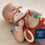 Itzy Ritzy - Fox Bitzy Crinkle™ Sensory Toy with Teether - Ages 0+