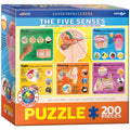 Eurographics The Five Senses 200-Piece Puzzle - Ages 6+