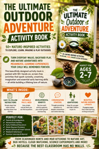 The Ultimate Outdoor Adventure Activity Book