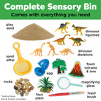 Faber-Castell / Creativity for Kids - Sensory Bin Dinosaur Dig Activity Bin - Ages 3+