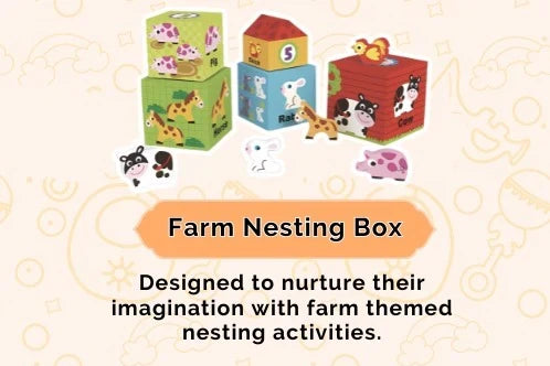 123 Baby Box Montessori Educational Box - Ages 13–15 Months