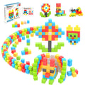 PicassoTiles - PicassoTiles 60pc 1.2" Magnetic Cubes Set - Ages 3+