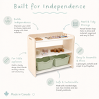 BANANA - Montessori Shelf with Borders