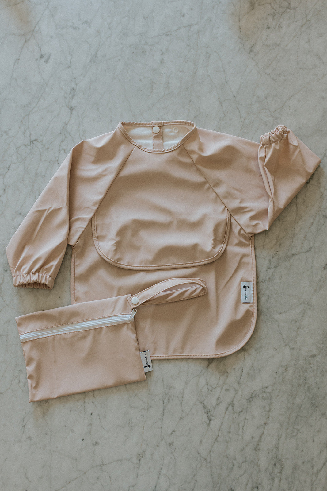 Waterproof Long-Sleeve Baby Bib  6-24 months