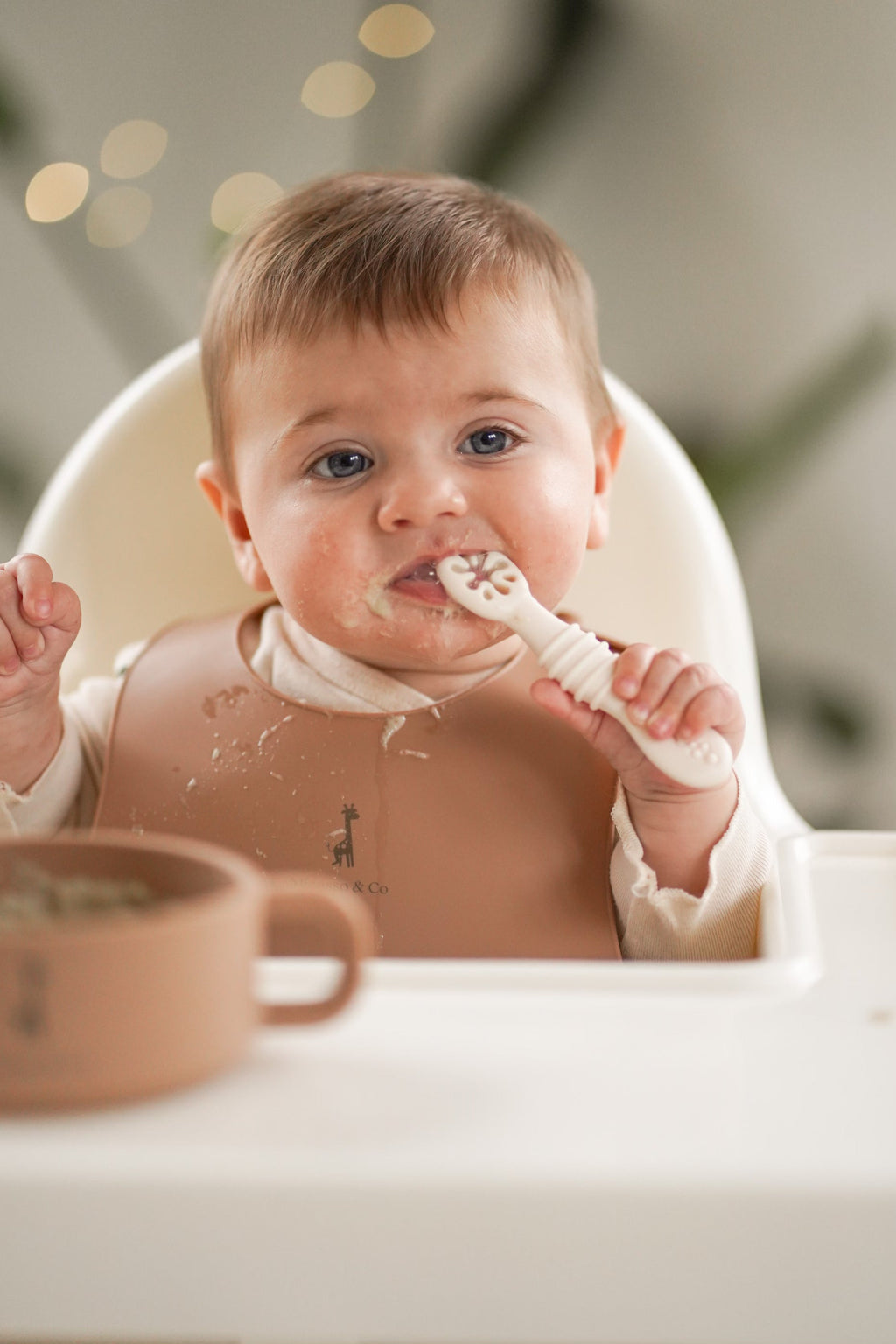 Cuillères DME pour bébé en silicone | Lot de 2