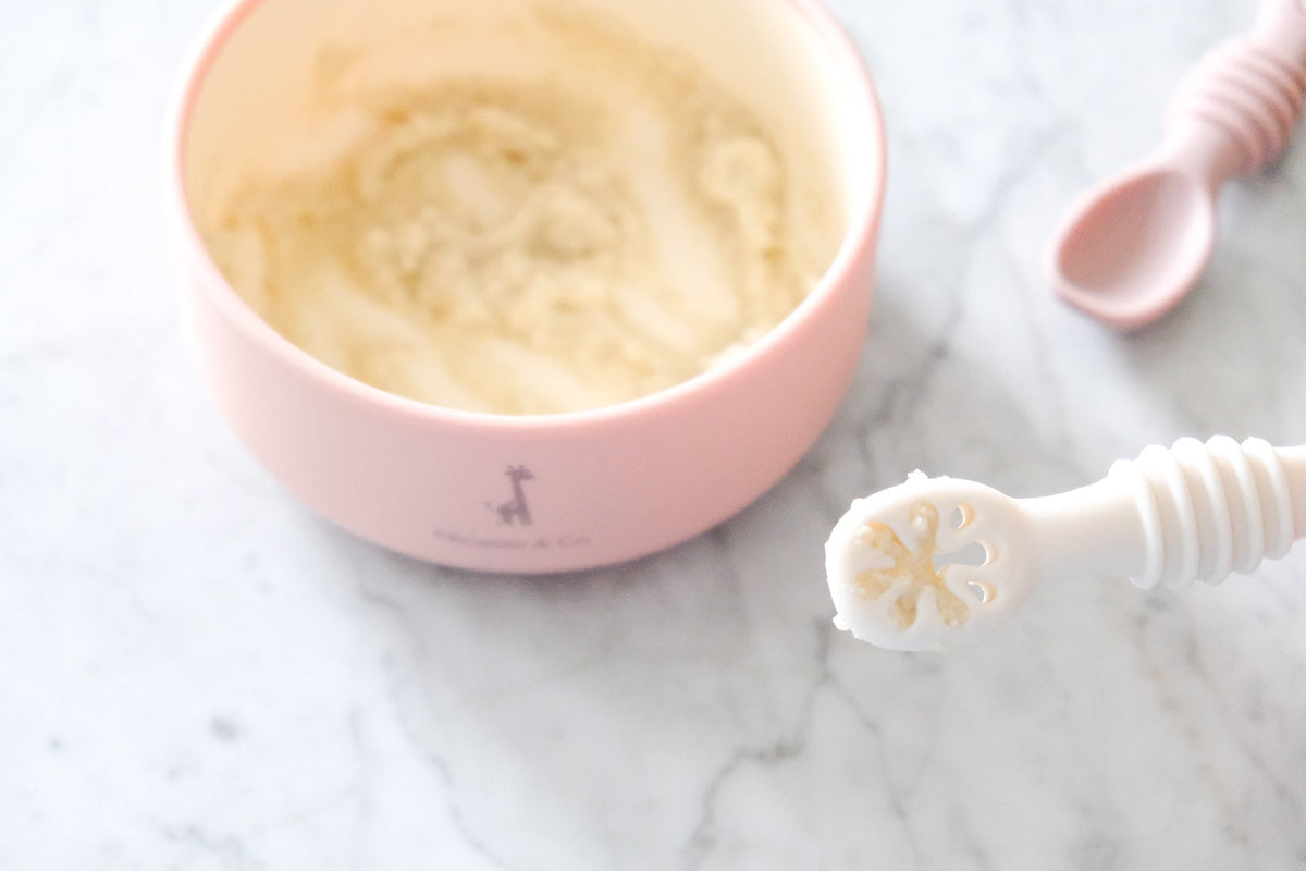 Cuillères DME pour bébé en silicone | Lot de 2