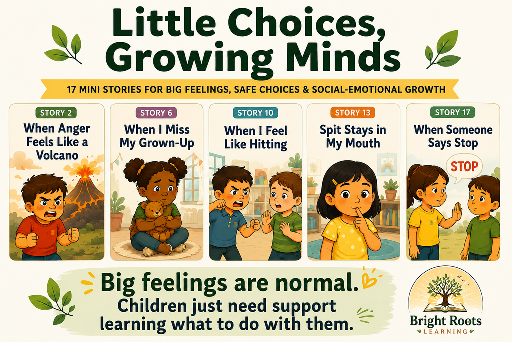 Little Choices, Growing Minds | 17 Social Emotional Learning Stories for Kids Ages 3–7