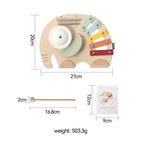 Elephant Musical Activity Board -- 5 in 1 Musical Toy