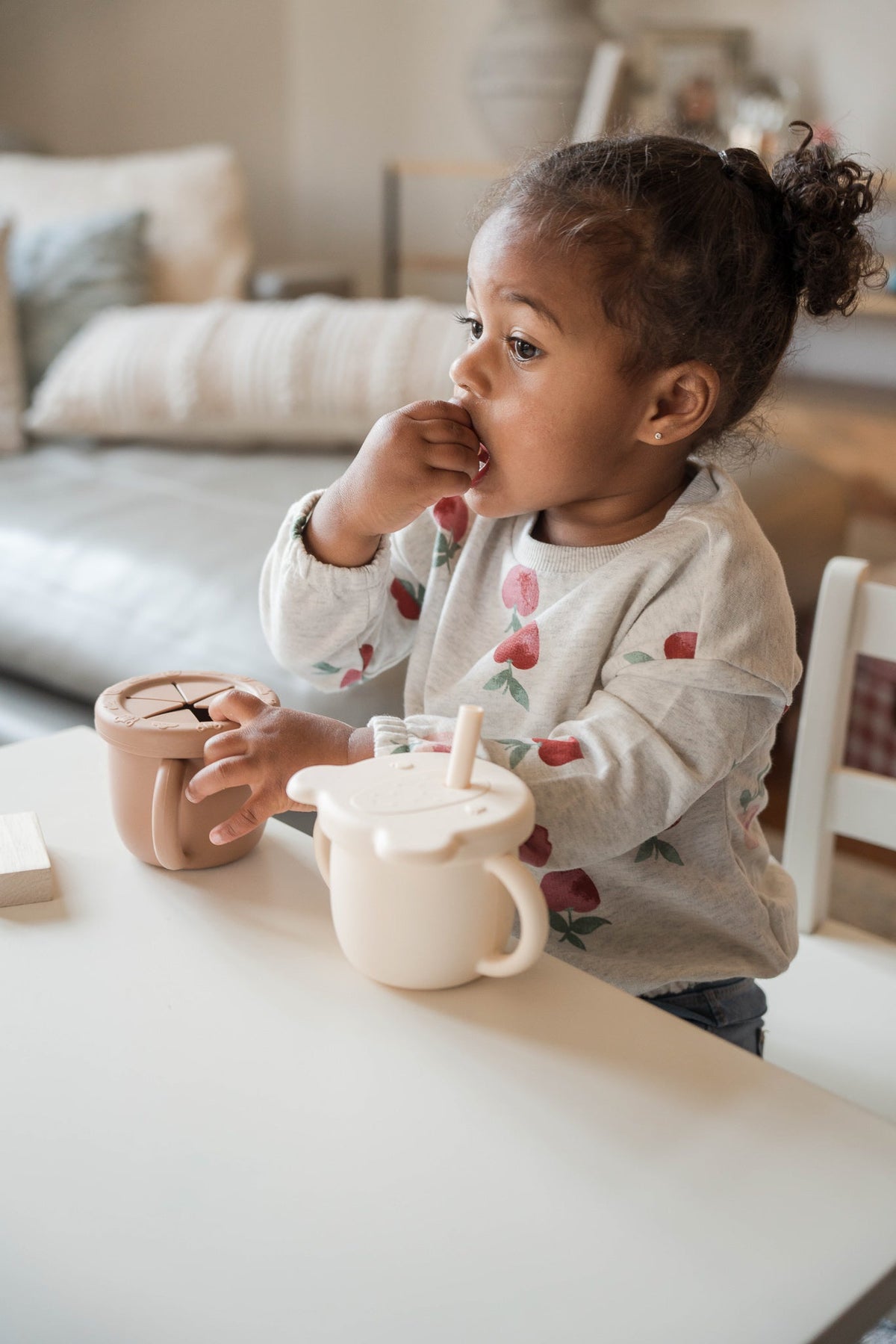 2-in-1 Silicone Cup for Kids | Snack & Drink Cup