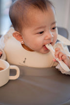 Cuillères DME pour bébé en silicone | Lot de 2