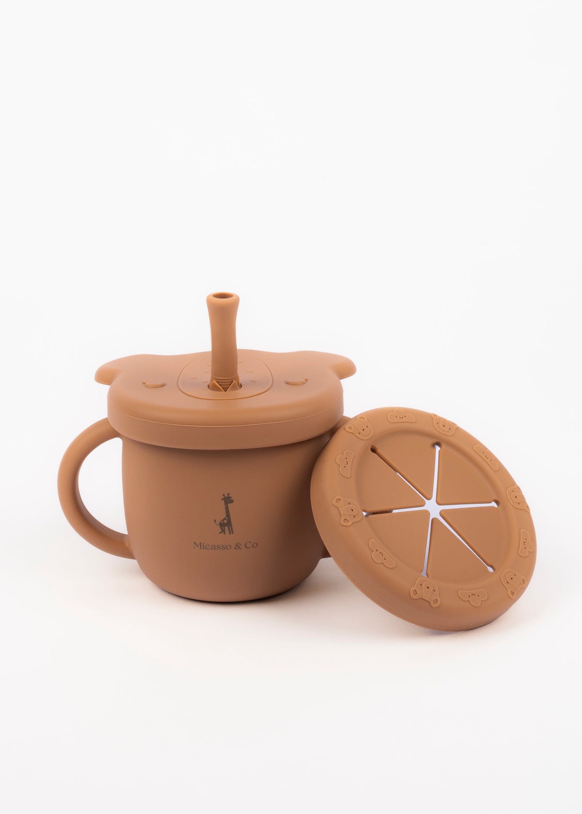 2-in-1 Silicone Cup for Kids | Snack & Drink Cup