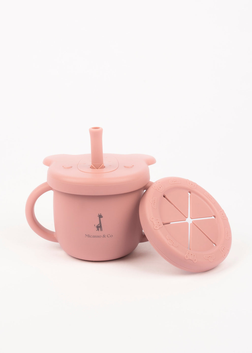 2-in-1 Silicone Cup for Kids | Snack & Drink Cup