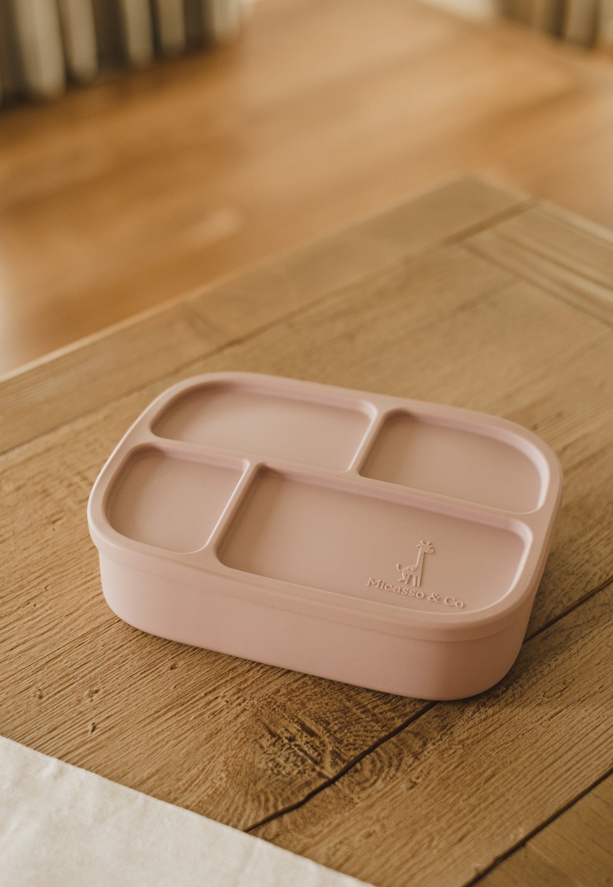 bento silicone lunch box | 4 compartments