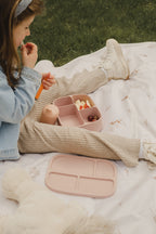 bento silicone lunch box | 4 compartments