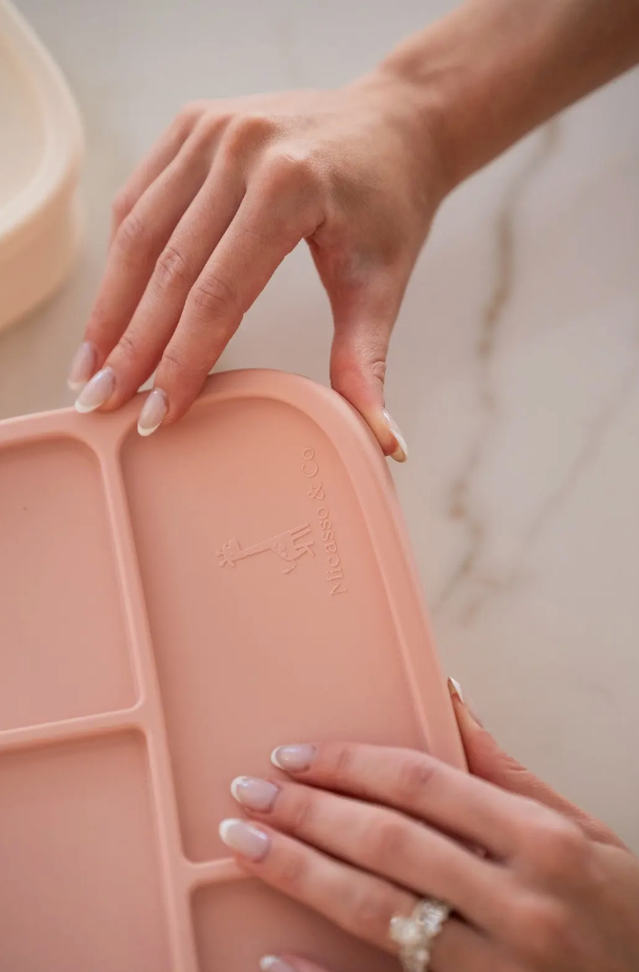 bento silicone lunch box | 4 compartments