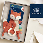 Itzy Ritzy - Fox Bitzy Crinkle™ Sensory Toy with Teether - Ages 0+