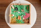 monkey bandit kids - Farm Sensory Kit in A Bag – Just Dump & Play - Made in Canada - Ages 3+