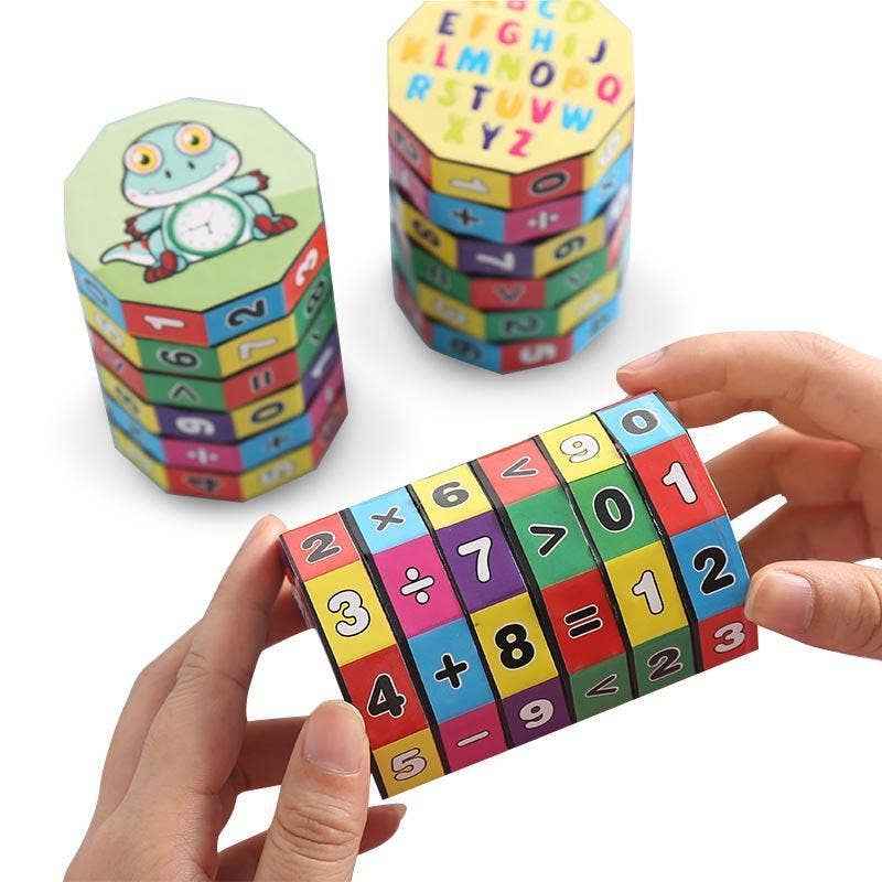 Educational Arithmetic Learning Cube - Ages 3+