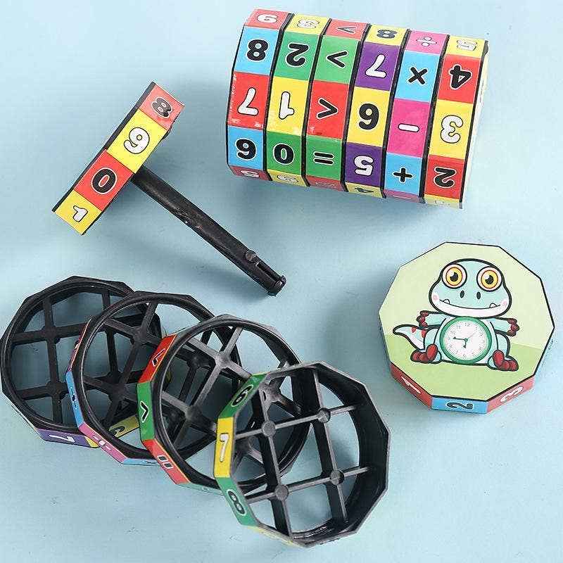 Educational Arithmetic Learning Cube - Ages 3+