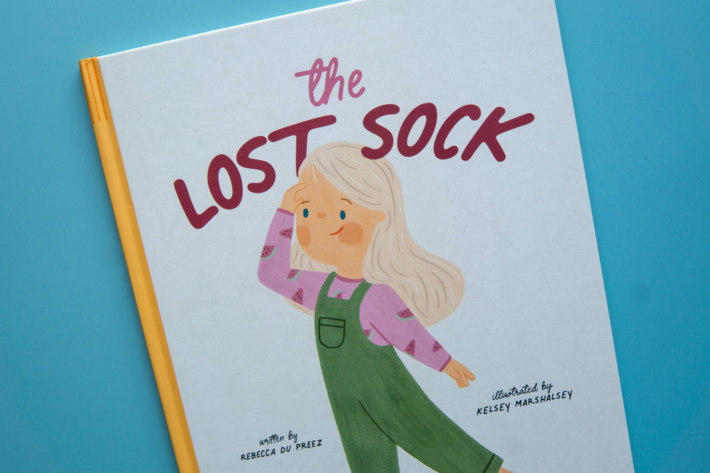 Brown Paper Fox - The Lost Sock - Hardcover Picture Book - Canadian Publisher - Ages 3–8