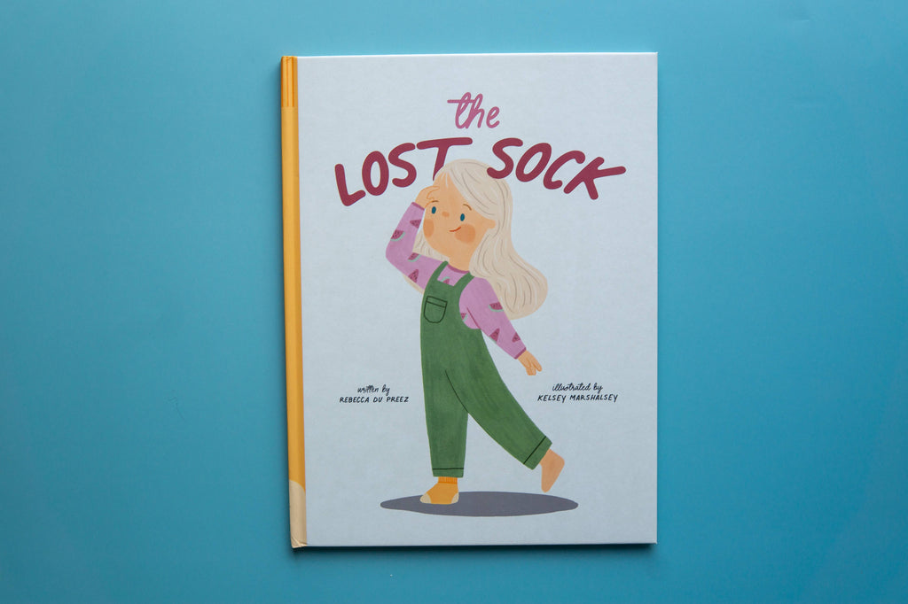 Brown Paper Fox - The Lost Sock - Hardcover Picture Book - Canadian Publisher - Ages 3–8