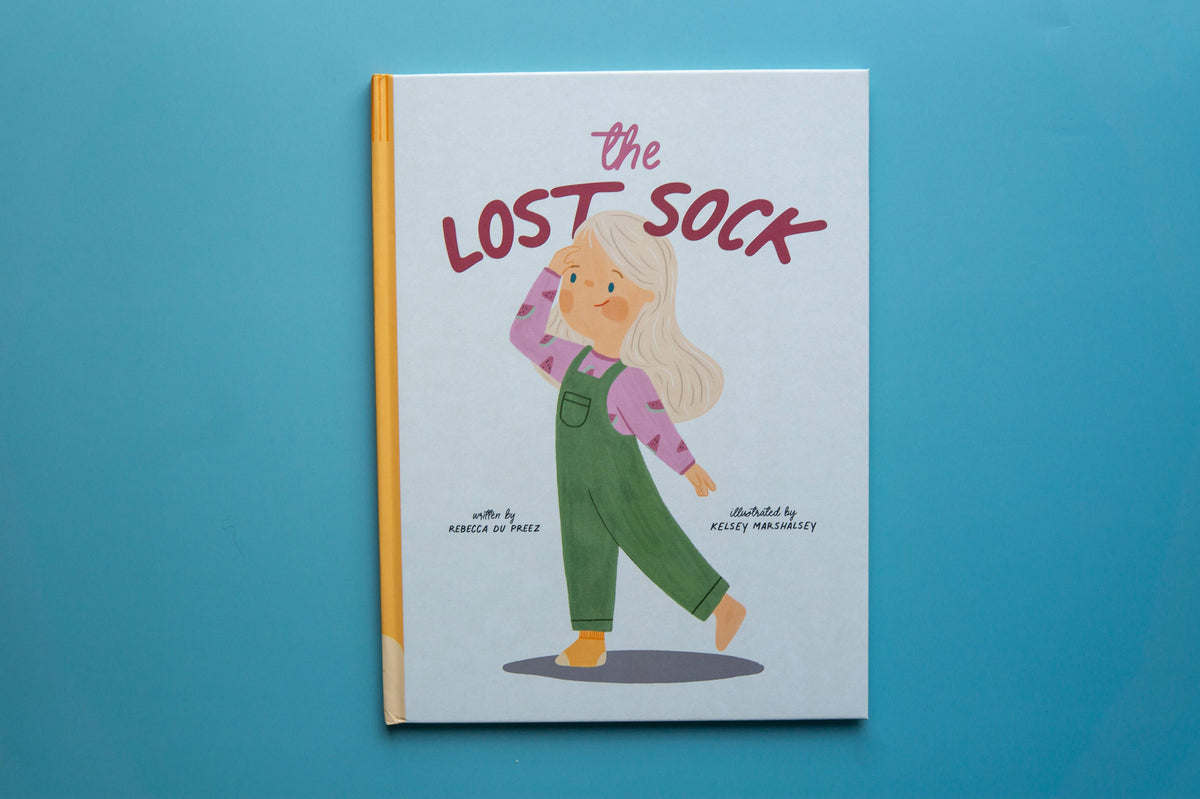 Brown Paper Fox - The Lost Sock - Hardcover Picture Book - Canadian Publisher - Ages 3–8