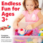 Faber-Castell / Creativity for Kids - Sensory Bin Ice Cream Shop Activity Bin - Ages 3+