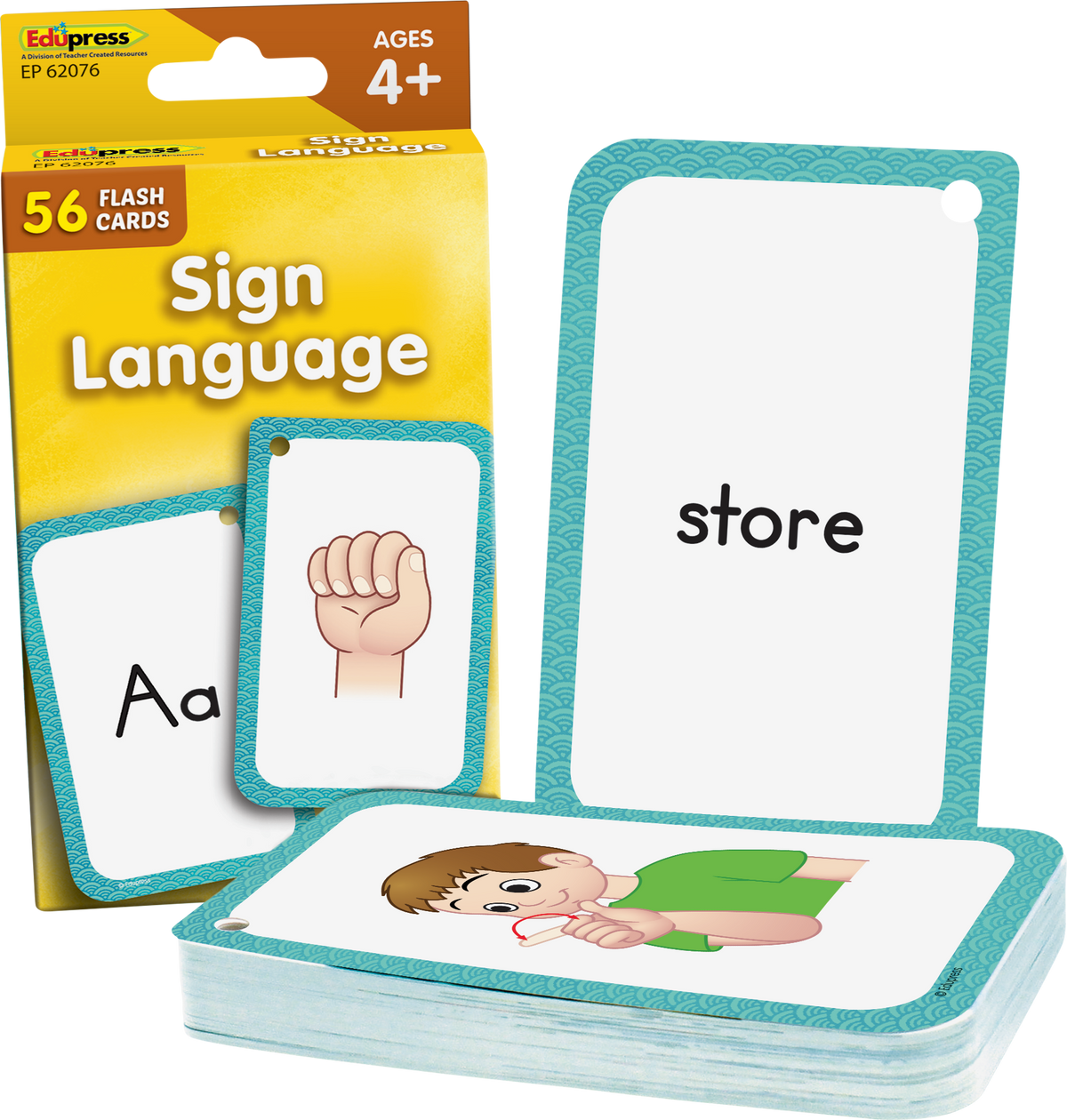 Teacher Created Resources - Sign Language Flash Cards - Ages 4+