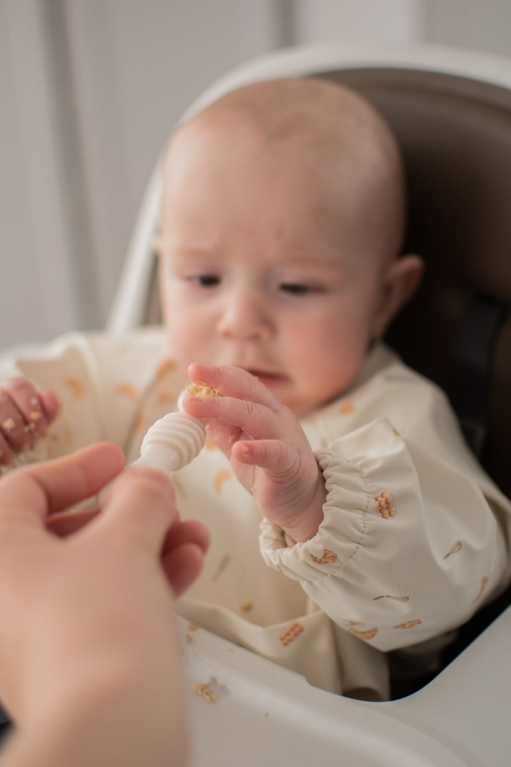 Cuillères DME pour bébé en silicone | Lot de 2
