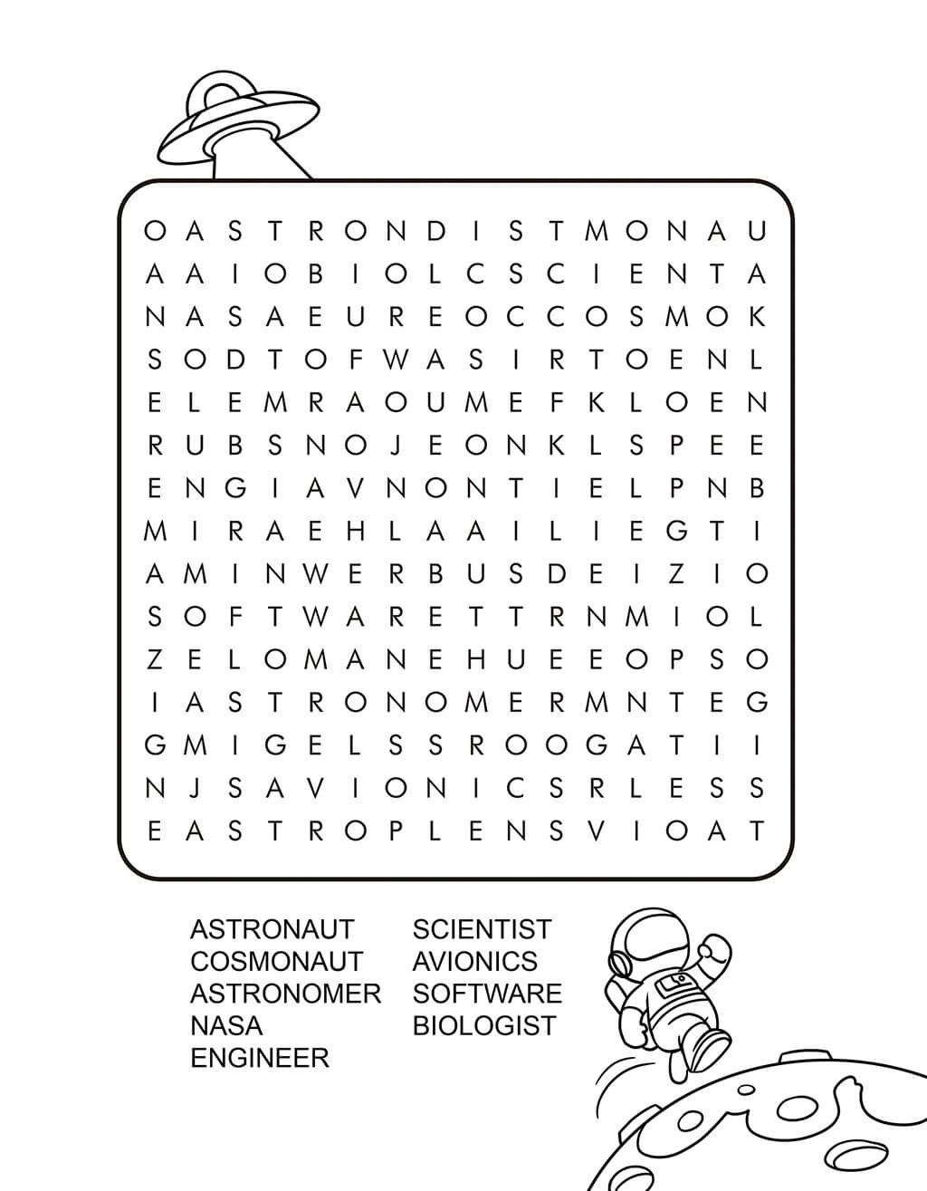 Space Activity Book for Kids Ages 6-8 (Spiral Edition)